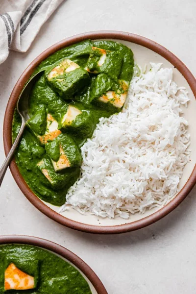 Palak Panner Rice Bowl Combo