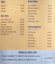 Mars Kitchen menu 1