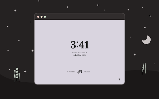 lavender | new tab