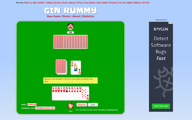 Rummy - Web Store