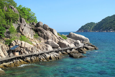 Walk up to the viewpoint of Nangyuan