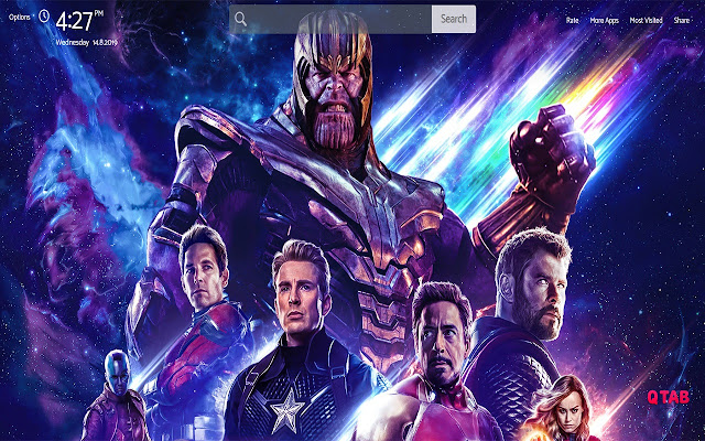 Avengers Endgame Wallpapers Theme New Tab