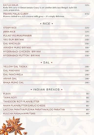 Dalchini menu 6