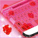 Flowers Keyboard Red Apk