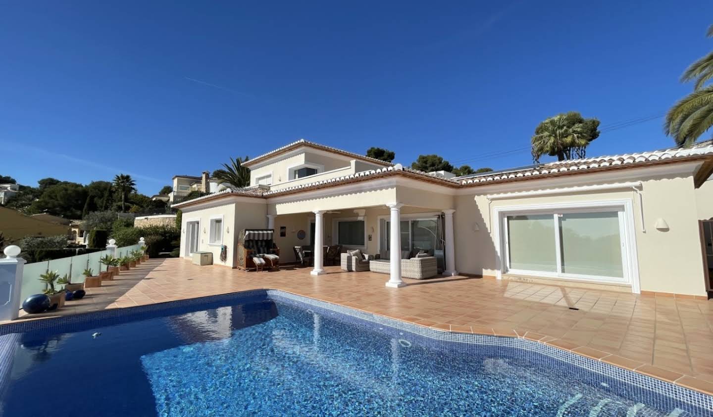 Villa avec piscine et terrasse Moraira