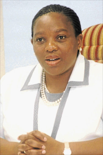 Co-operative and traditional affairs MEC Nomusa Ncube-Dube.