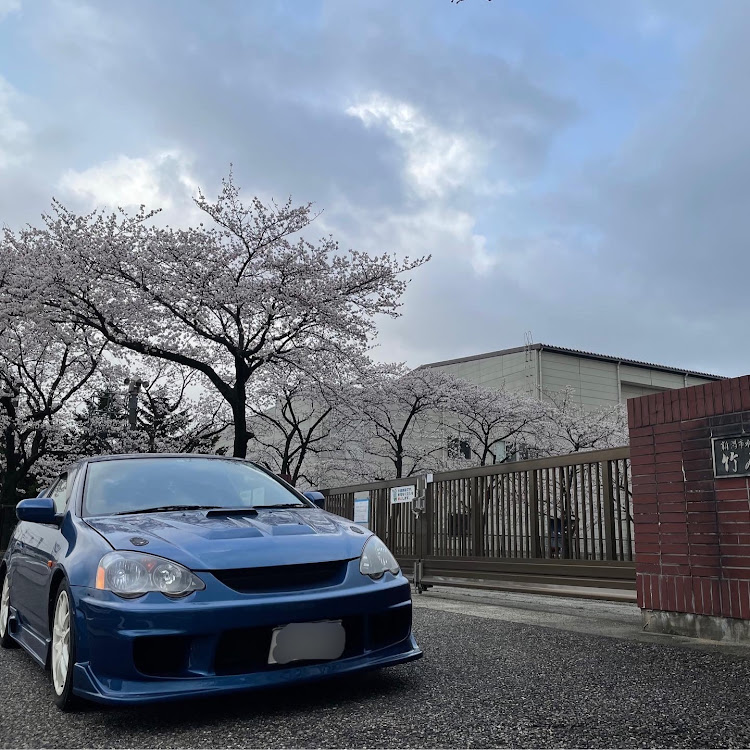 インテグラの桜と愛車・桜・インテグラに関するカスタム事例の投稿画像1枚目