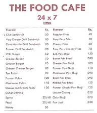 The Food Cafe menu 1