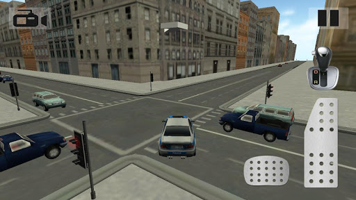 Screenshot Driving Police Car 3D