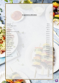 Engineers Kitchen menu 3