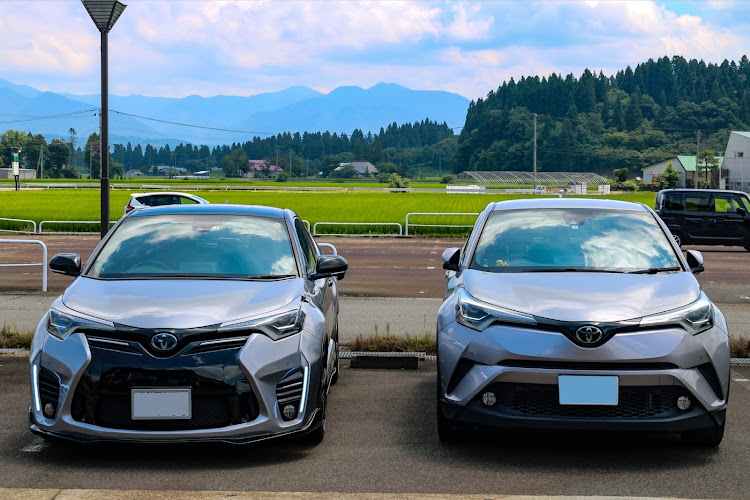 C-HRの蔵のある風景・勝手にコラボ・比較しちゃいました・熱中症に気をつけて!!・好きなアングルに関するカスタム事例の投稿画像2枚目