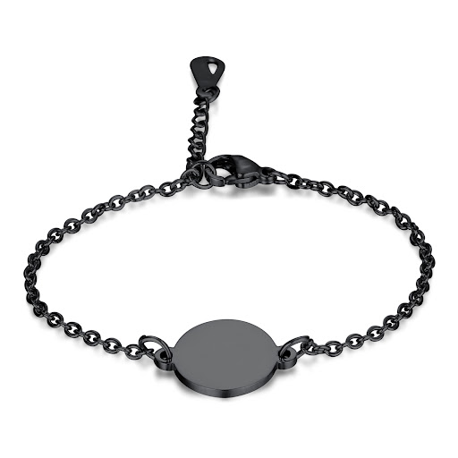 Title 1, Simple all-match titanium steel bracelet, a ver...