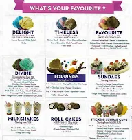 Baskin Robbins menu 1