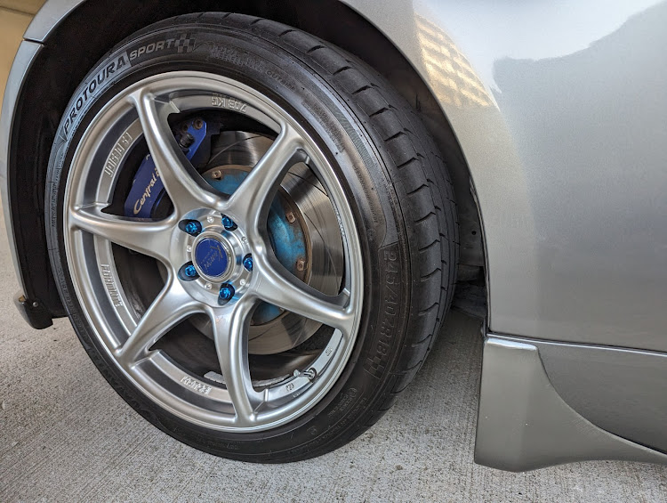 フェアレディZのKANSEIWHEELS・rseフルチタンマフラー・マフラーガード・Z33・アルミコーティングはやめとこに関するカスタム事例の投稿画像2枚目