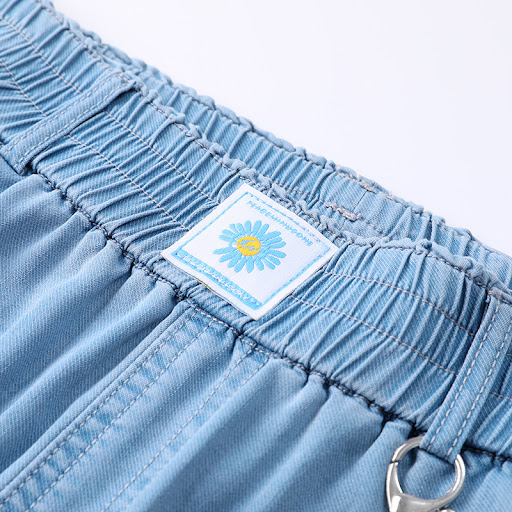 Title 7, High-waisted Tencel Jeans, thin and draping, wi...