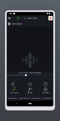 Screenshot Denon AVR Remote