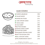 Appetite menu 4