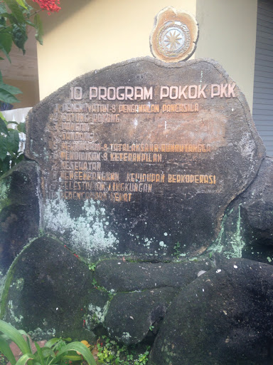 Stone of Program Pokok PKK