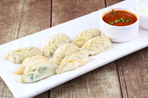 Steamed Momos [6 Pieces]