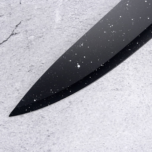 Title 4, Full Set of Kitchen Knives 17 Stainless Steel K...
