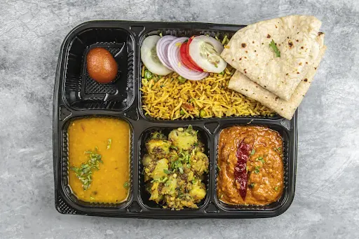 North Indian Paneer Thali