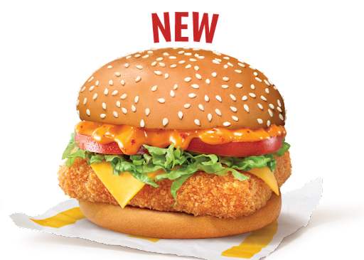 McSpicy Deluxe Paneer Burger