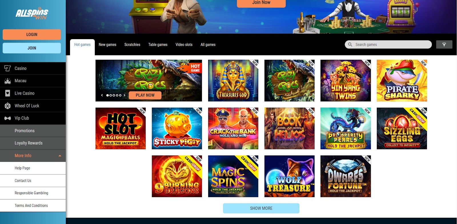 Best AllSpinsWin Casino Bonus Codes & Promotions [year] 9