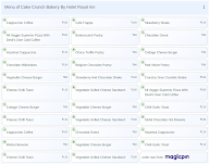 Cake Crunch Bakery By Hotel Royal Inn menu 1