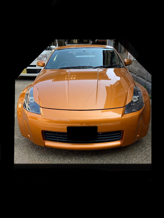 フェアレディZの洗車・カマ掘られた・戦争反対❌・Z33・復活！に関するカスタム事例の投稿画像1枚目