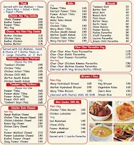 Delhi Bely menu 2