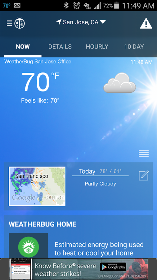 google weather app free download