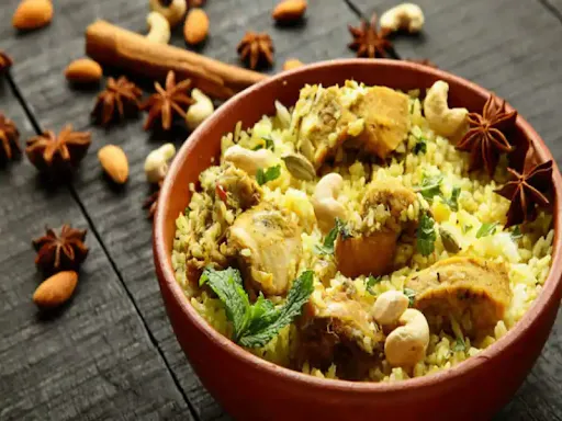 Ghee Roast Chicken Biryani