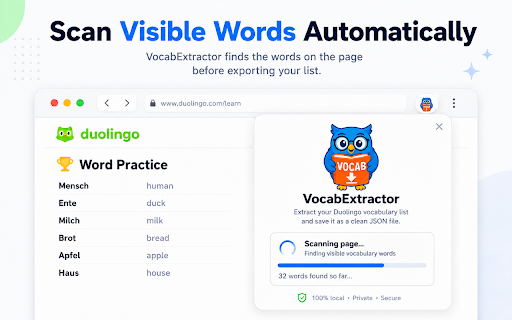 Vocab Extractor screenshot 2