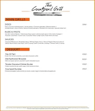 Courtyard Grill - Courtyard by Marriott menu 4