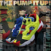 reebok x kicks lab. instapump fury og black/hyper green/scarlet