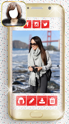 髪型シミュレーション アプリ 冬2016 Androidアプリ Applion