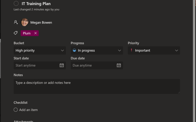 Planner - Dark Mode Preview image 2