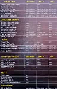 Non Veg Hotel Mughal Shah Darbar menu 2