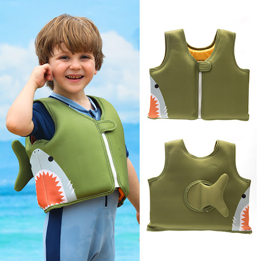 Buoyancy Vest Green Shark