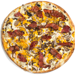 18'' Extra Large Bacon Cheeseburger Pizza