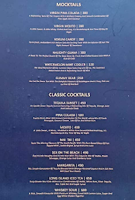 Klay's Cocktail Bar & Restaurant menu 5