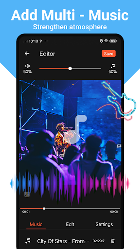 Screenshot Video Maker Music Video Editor