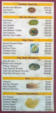 Paaji's Paratha House menu 6