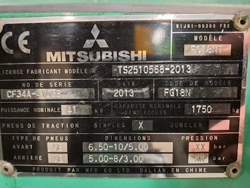 MITSUBISHI FG18NT