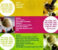 Gelato Vinto menu 1