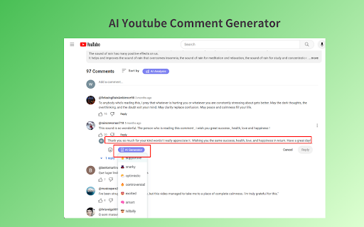 Free YouTube Comment Finder - EasyComment