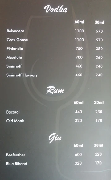 Chinjabi menu 