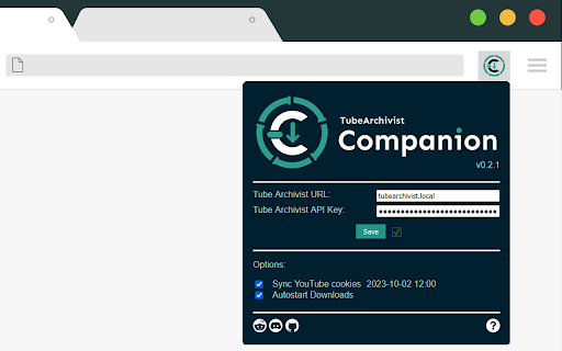 TubeArchivist Companion