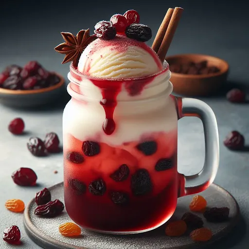 Red Wine Sangria Sundae