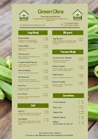 Greenokra Cloud Kitchen menu 1